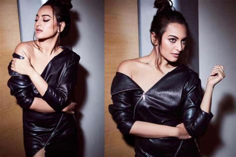 Sonakshi Sinhas New Picture In Off Shoulder Black Dress Looks Sizzling Hot Fashion News