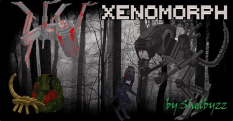 New Mobs Xenomorph Addon 120 119 Mcpebedrock Mod 9minecraftnet
