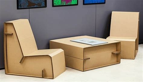 Cardboard Furniture 60 Examples That You Can Make Yourself