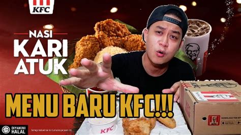 nasi kari atuk menu baru kfc food review tv636 youtube