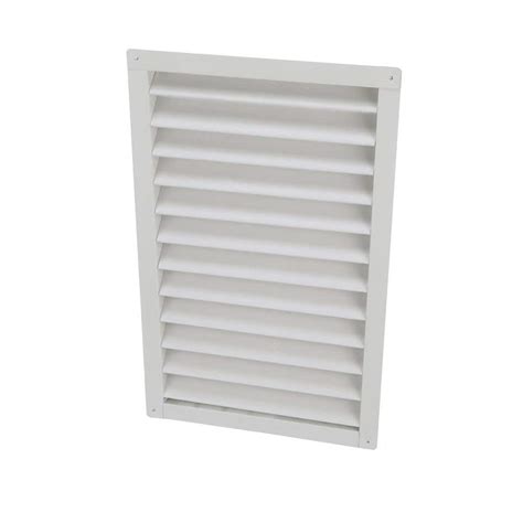 Air Vent 14 In X 24 In Rectangular 6 Pack White Aluminum Wall Mount