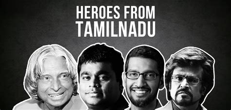 13 Heroes From Tamil Nadu The Country Is Proud Of