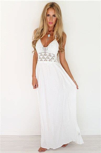 Casual Long White Dresses