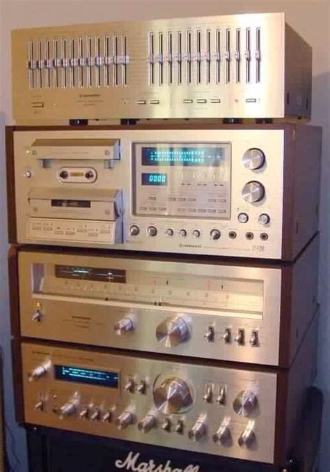 Pioneer Silver Era Hifi Vintage Electronics Hifi Audio