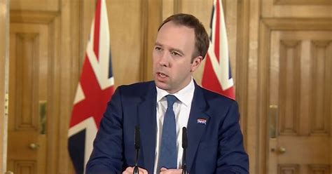 You can watch the press conference below. RECAP - Matt Hancock holds today's UK government ...