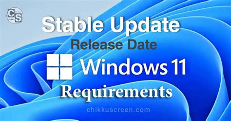 Windows 11 Release Date In India And Requirements Chikku