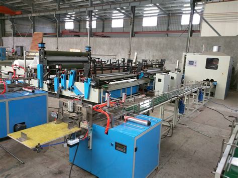 China Full Automatic Whole Line Toilet Paper Machine Production Line China Full Automatic