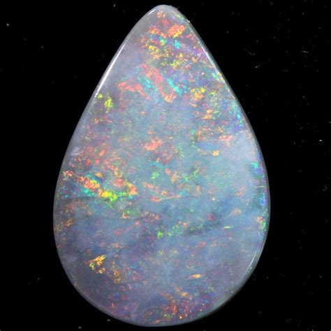 290 Cts Semi Black Opal From Lightning Ridge Seda1553