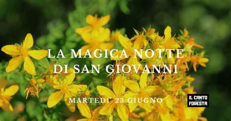 La religione cattolica associa a questo evento naturale la festa di san giovanni battista (24 giugno). LA MAGICA NOTTE DI SAN GIOVANNI - Escursionismo.it