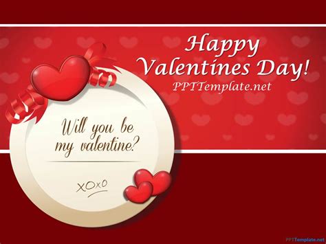 Free St Valentines Day Ppt Template