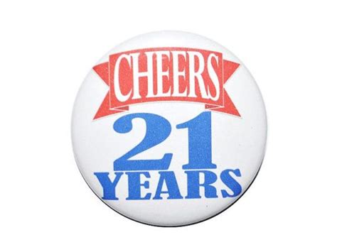 21st Birthday Cheers 21 Years 21 Years Old Birthday 21 And Etsy