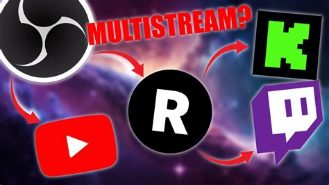 How To Multistream To Twitch Youtube Kick And Many More With And