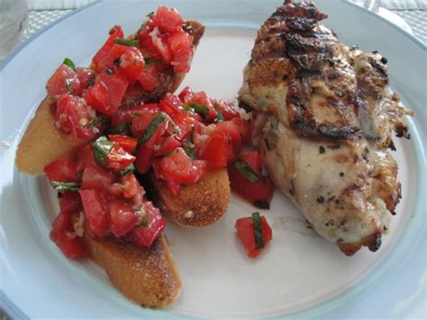 Ideal for a summer gathering with friends, this easy dish is fresh, tasty and full of flavour. All Things Yummy: Tomato Bruschetta and Tuscan Lemon Chicken