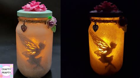 Fairy Lantern Tutorialdiy Fairy Glow Jars No Tissue Paper Youtube