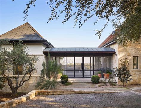 European Style Home In Texas With A Mid Century Modern Twist Modern