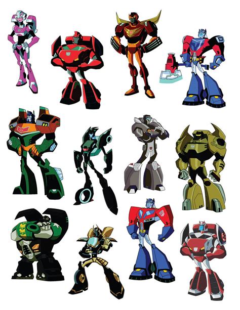 Transformers Animated Autobots List