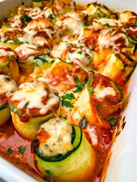 Easy Zucchini Lasagna Roll Ups Is The Best Recipe For Veggie Rolls