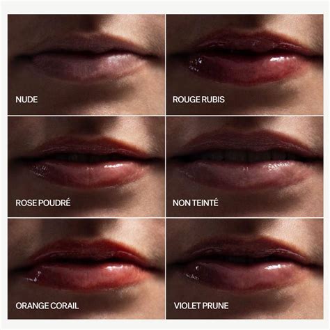 Typology Tinted Lip Oil Swatches