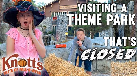 We Went To A Closed Theme Park Youtube