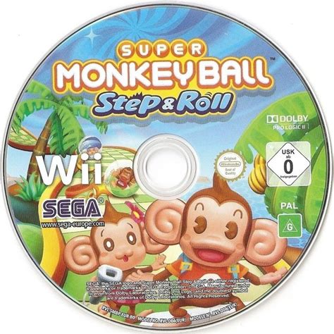Super Monkey Ball Step Roll Wii Box Cover Art Mobygames