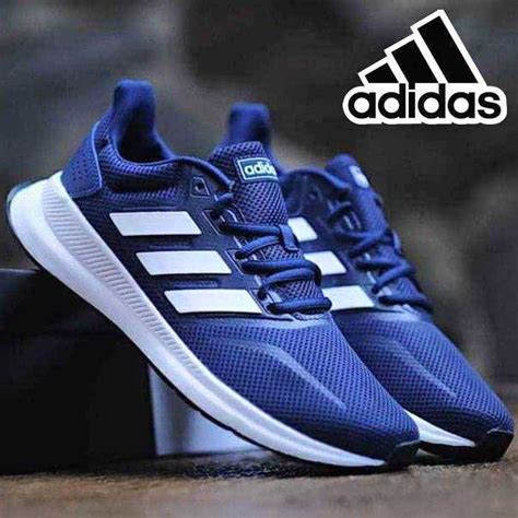 Tênis Adidas Runfalcon Masculino Azul Royal E Branco