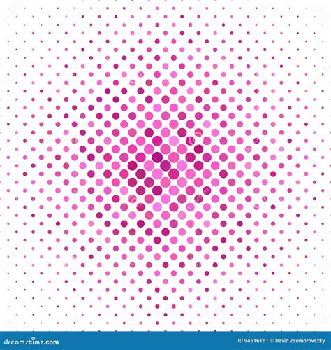 Pink Color Dot Pattern Background Stock Vector Illustration Of Modern