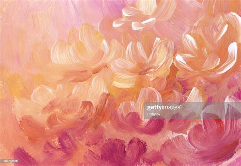 Painted Abstract Floral Background High Res Vector Graphic Getty Images