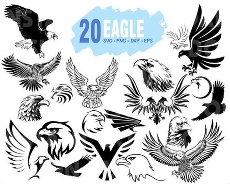 Large png 2400px small png 300px. Eagle SVG / Bald Eagle SVG File / Eagle clipart / Eagles ...