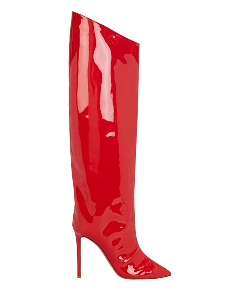 Alex Patent Leather Boots City Girl Style Patent Leather Boots