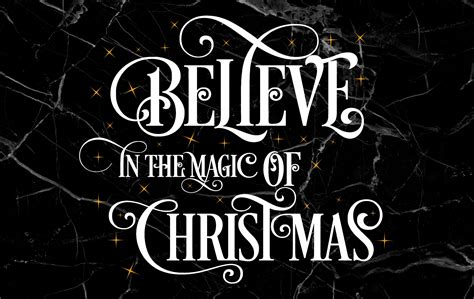 Believe Svg Christmas Svg Believe In The Magic Of Christmas Etsy