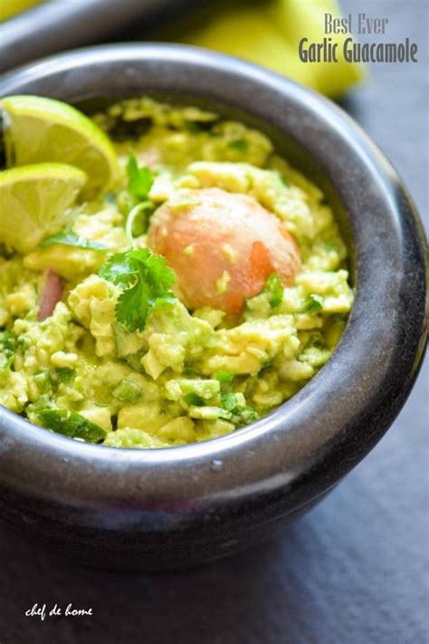 Zesty Garlic Guacamole Dip Recipe