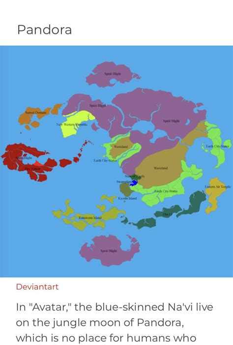 Ah Yes Map Of Pandora One Of The Best Amazing World Map Design Ever