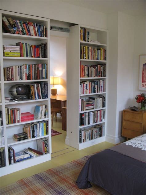 Sliding Bookcase Door Foter