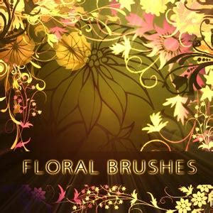 To do this, simply duplicate the original floral layer once, apply the following gaussian blur. Cute Floral Brushes - Photoshop brushes