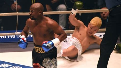 Mayweather Stays Unbeaten Takes Down Japanese Youngster In Boxing