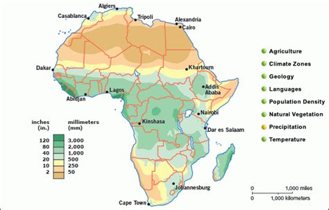 Rainfall and rainfall variabiity in africa by philip thornton. GROLIER ONLINE ATLAS