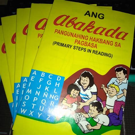 Abakada Unang Hakbang Sa Pagbasa Booklet Shopee Philippines