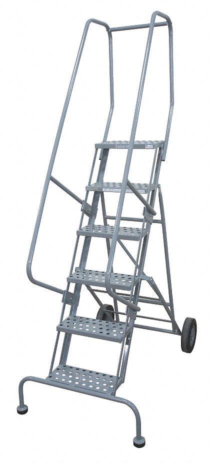 80 In Platform Ht 10 In Platform Dp Rolling Ladder 20z284