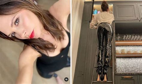 Victoria Beckham Flaunts Figure In Sex Pants Ahead Of Date Night With