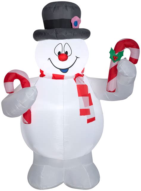 Gemmy Industries Yard Inflatables Frosty The Snowman 9 Ft Walmart