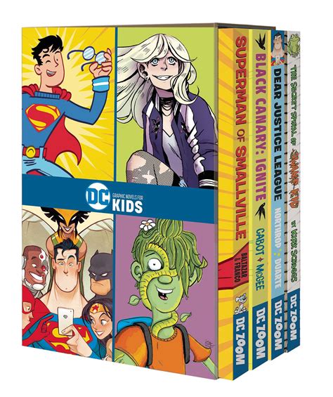 Mar200672 Dc Graphic Novels For Kids Box Set Kids Comics