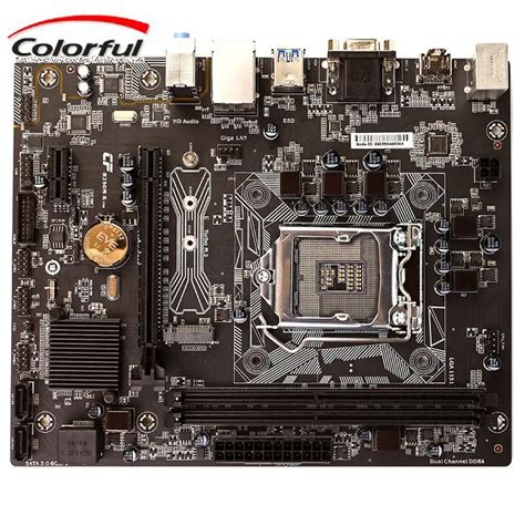 New Motherboard M Atx Board Lga1151 Socket Mainboard Intel B250 Ddr4