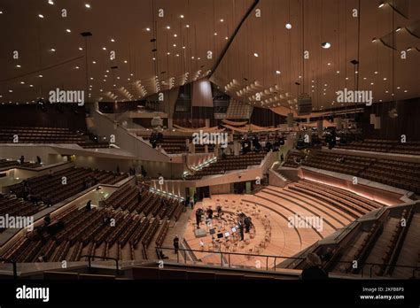 Berlin Germany Sept 2022 Main Hall Of Berliner Philharmonie Is A