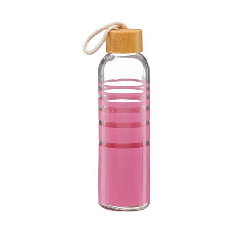 Blush Glass Bottle 118 Oz