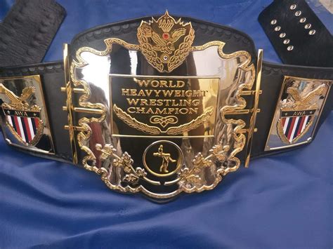 Awa World Heavyweight Championship Belt Zees Belts