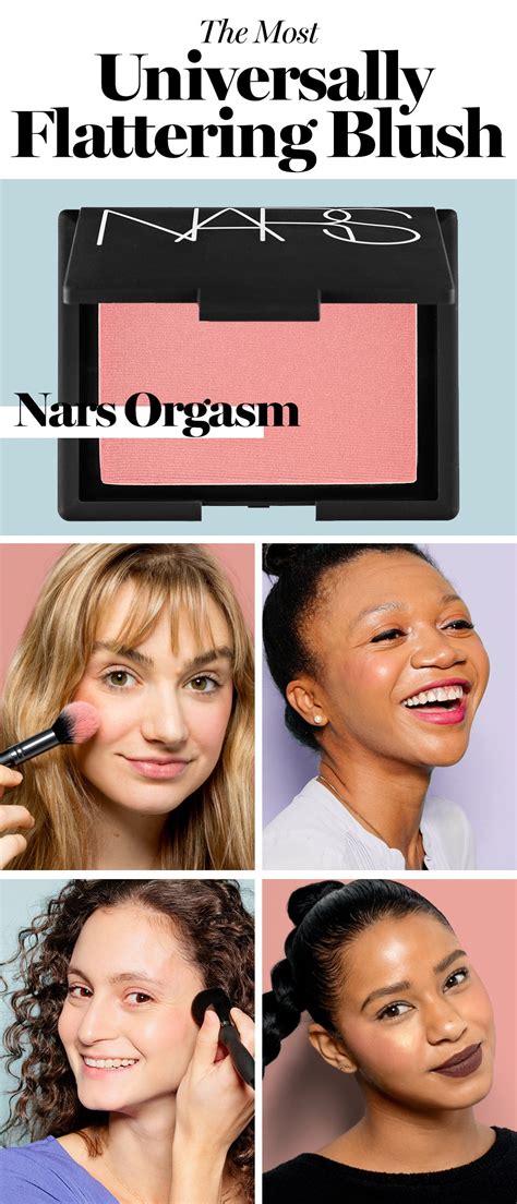 See Nars Orgasm Blush On Different Skin Tones Glamour