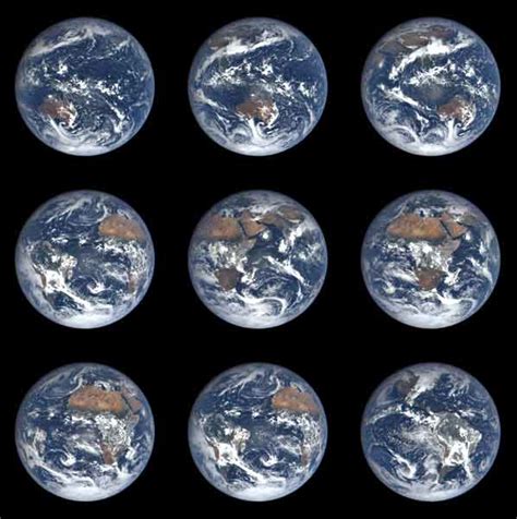 Satelit gambar Bumi Online dari DSCOVR diperbaharui setiap 2 jam