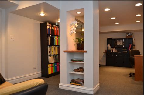 A rope that is ½ inch in diameter is good for smaller posts, while wider rope provides a chunkier look that you might prefer. Hide a basement pole with a bookcase | Basement design ...