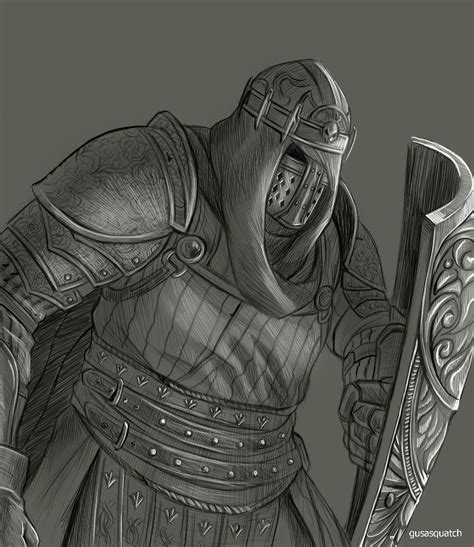 Black Prior By Gusasquatch For Honor Characters Dark Fantasy Art