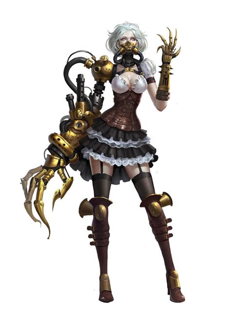 Steampunk Artwork Steampunk Characters Steampunk Character